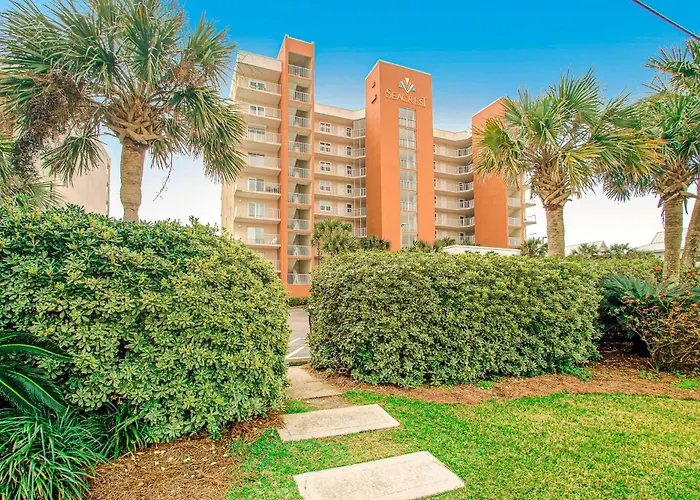 Holiday home Attractive And Convenient Gulf-front Right On With Shared Pool Hot Tub